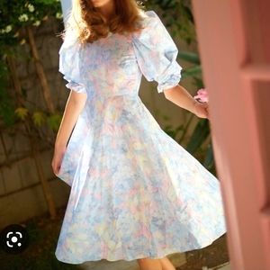 (RESERVED)SELKIE MONET SUNROOM DRESS